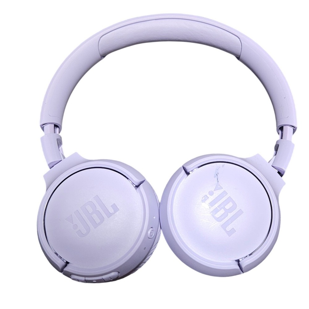 JBL Tune 510BT Wireless On-Ear Bluetooth Headphones Purple Foldable Pure Bass